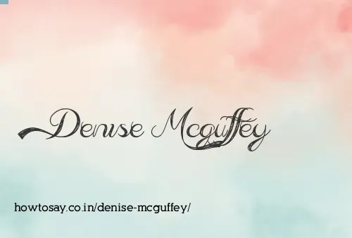 Denise Mcguffey