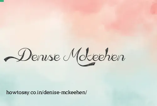 Denise Mckeehen
