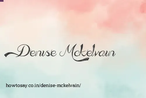 Denise Mckelvain