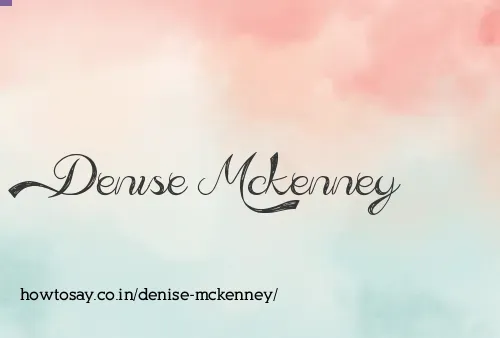 Denise Mckenney