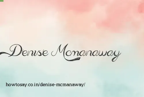Denise Mcmanaway