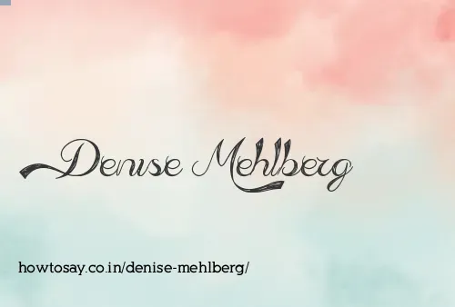 Denise Mehlberg
