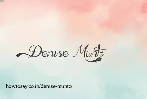 Denise Muntz