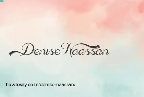 Denise Naassan