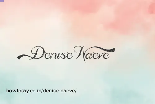 Denise Naeve