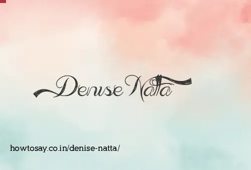 Denise Natta