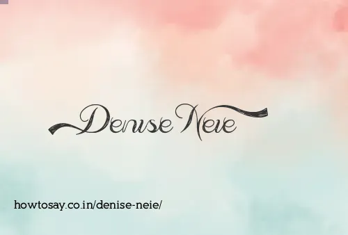 Denise Neie