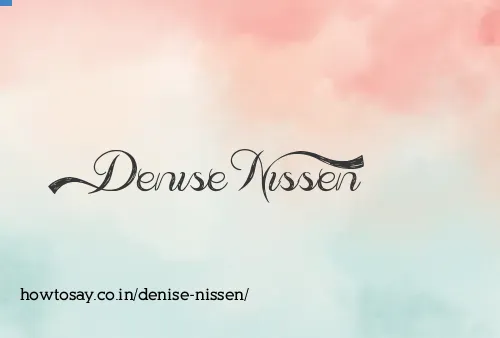 Denise Nissen