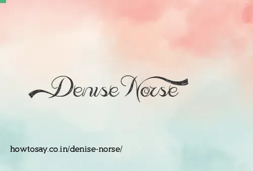 Denise Norse