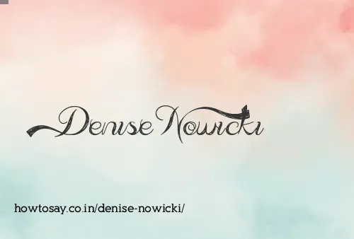 Denise Nowicki