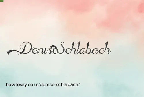 Denise Schlabach