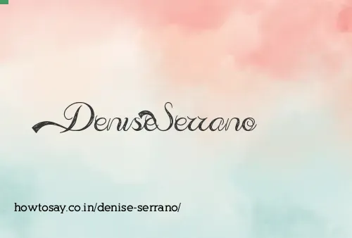 Denise Serrano