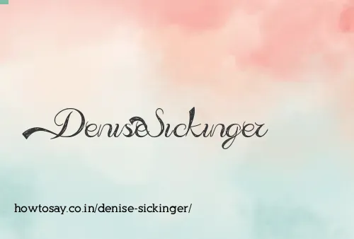 Denise Sickinger