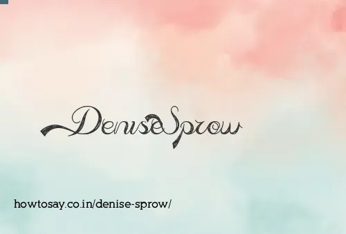 Denise Sprow