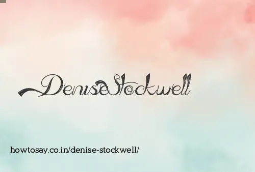 Denise Stockwell