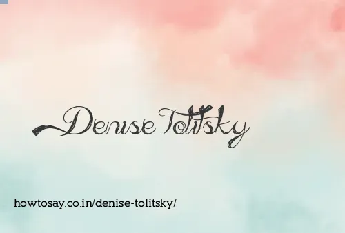Denise Tolitsky