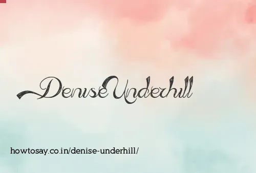 Denise Underhill