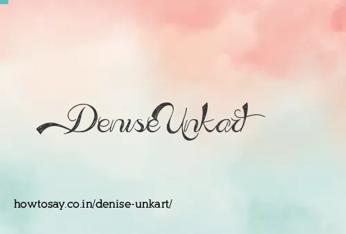 Denise Unkart