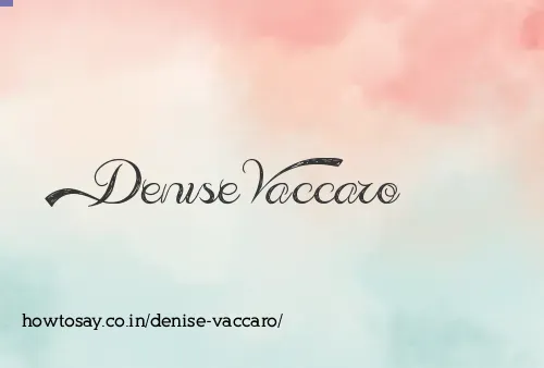 Denise Vaccaro
