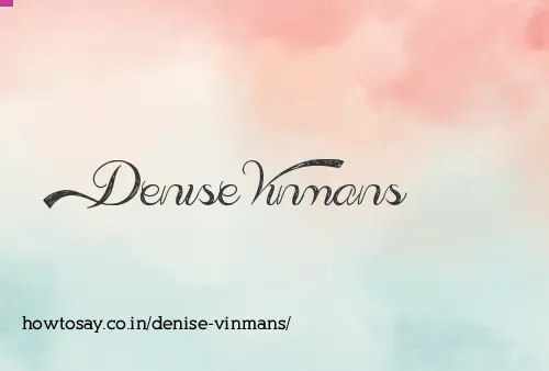 Denise Vinmans