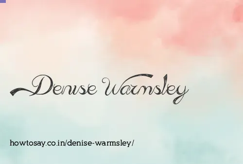 Denise Warmsley