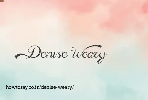 Denise Weary