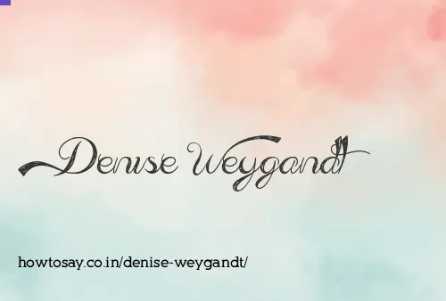 Denise Weygandt