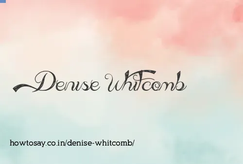 Denise Whitcomb