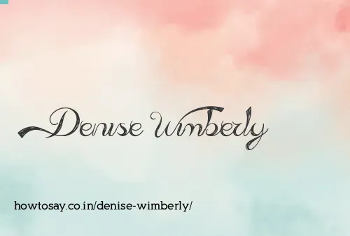 Denise Wimberly