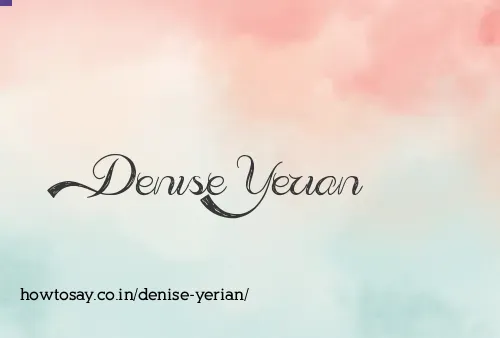Denise Yerian