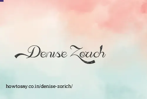 Denise Zorich