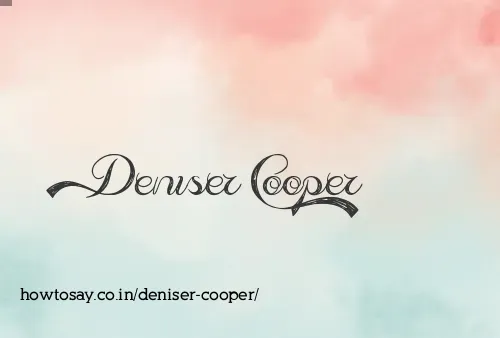 Deniser Cooper