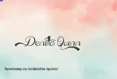 Denitta Quinn