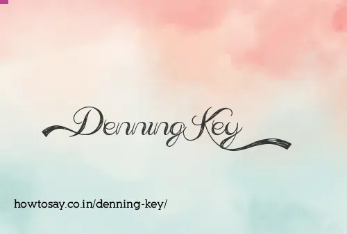 Denning Key