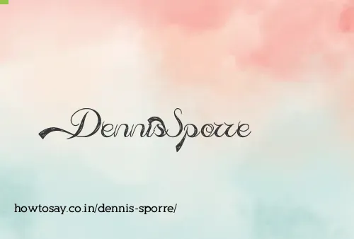 Dennis Sporre