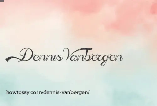 Dennis Vanbergen
