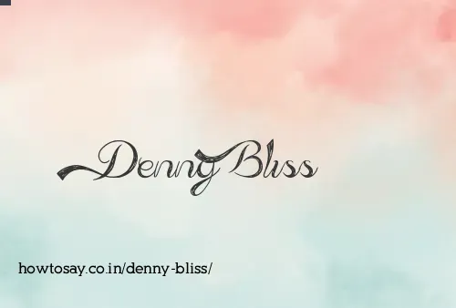 Denny Bliss