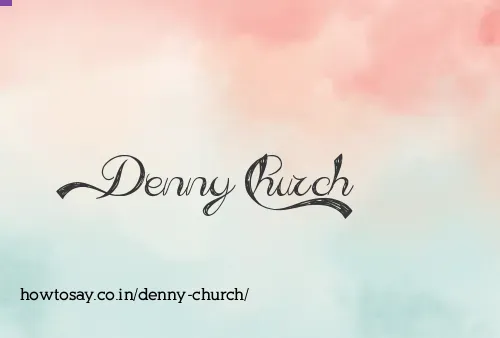 Denny Church