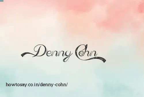 Denny Cohn