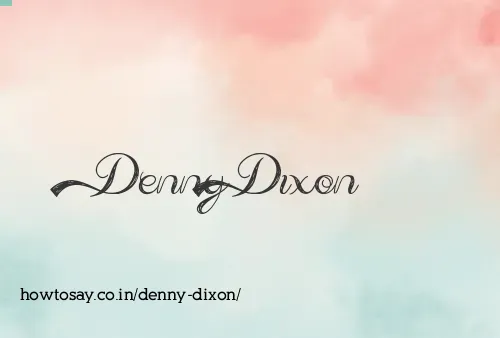 Denny Dixon
