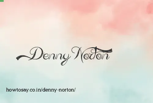 Denny Norton