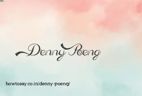 Denny Poeng