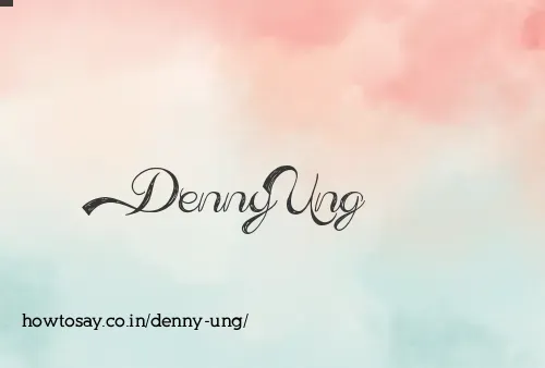 Denny Ung
