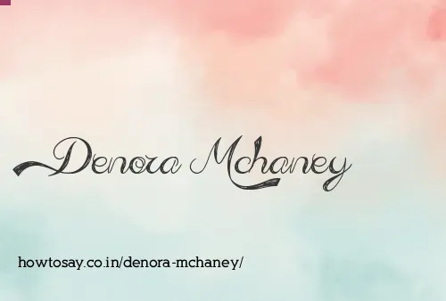 Denora Mchaney