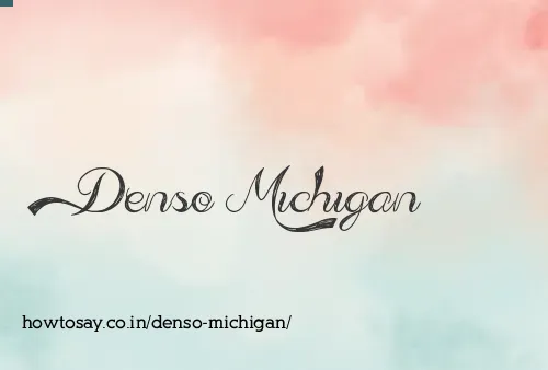 Denso Michigan
