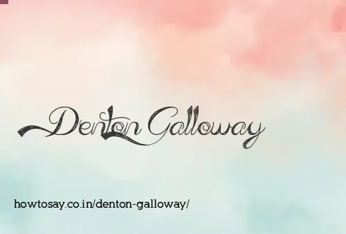 Denton Galloway