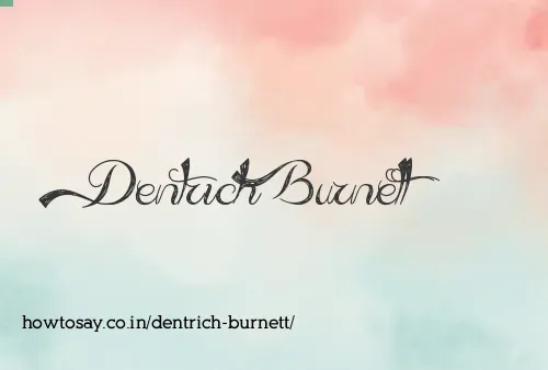 Dentrich Burnett