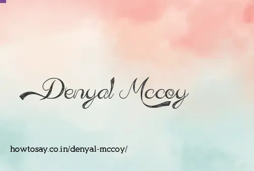 Denyal Mccoy