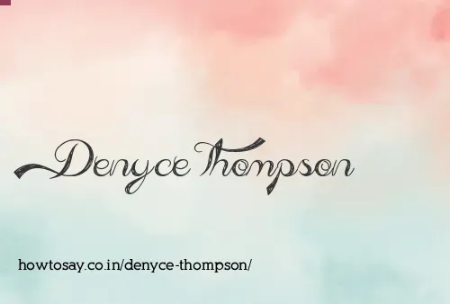 Denyce Thompson
