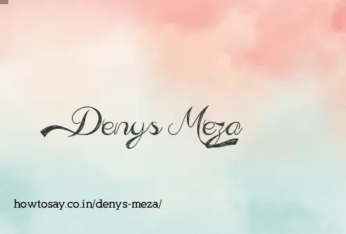 Denys Meza